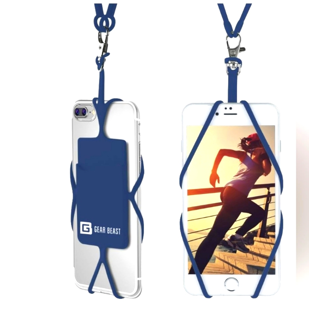 Gear Beast Cell Phone Lanyard. Universal Neck Phone Holder. Sealed package.
